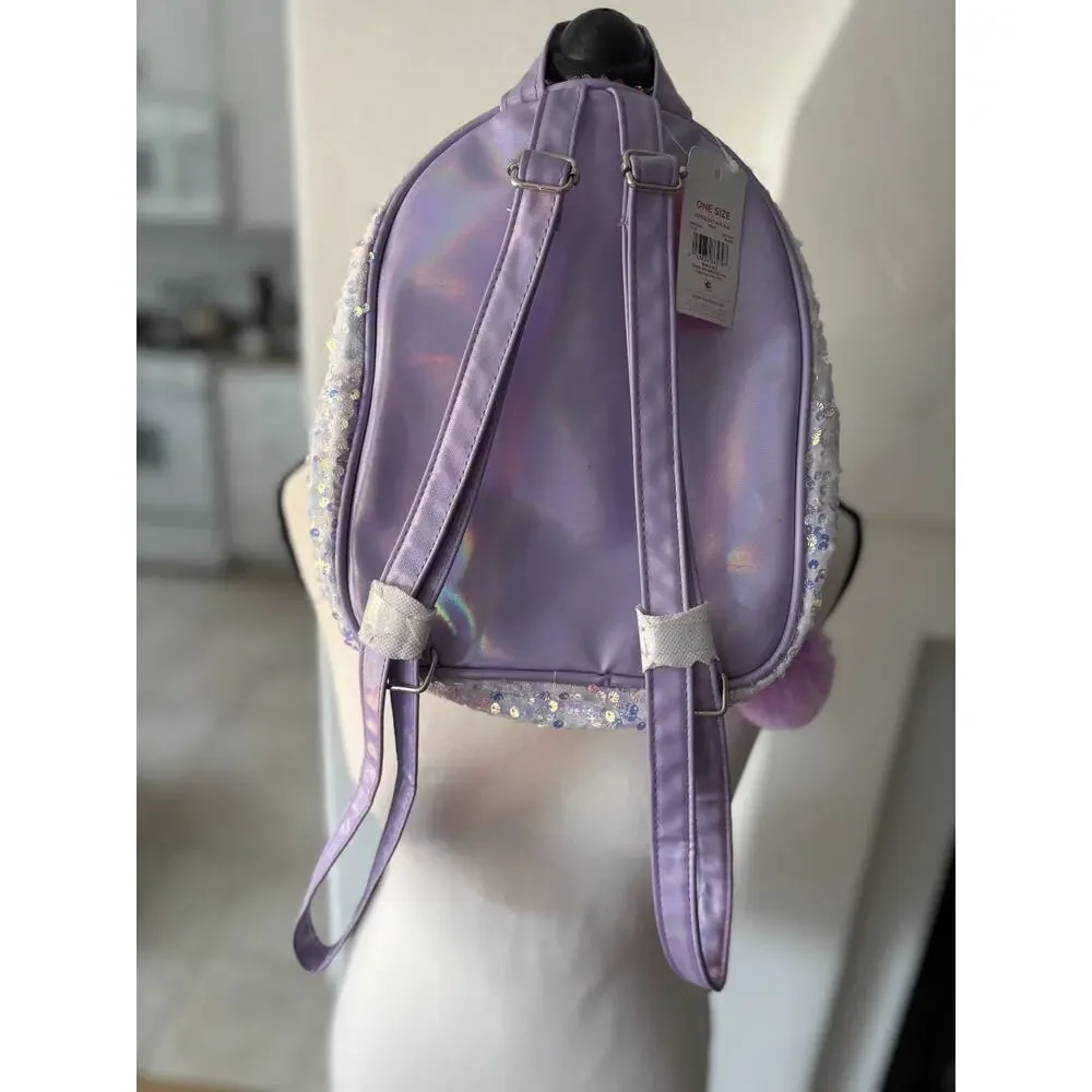 justice sequin mini backpack Unicorn Justice Girls 'C' Sequin Mini